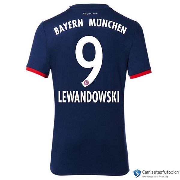 Camiseta Bayern Munich Segunda equipo Lewandowski 2017-18